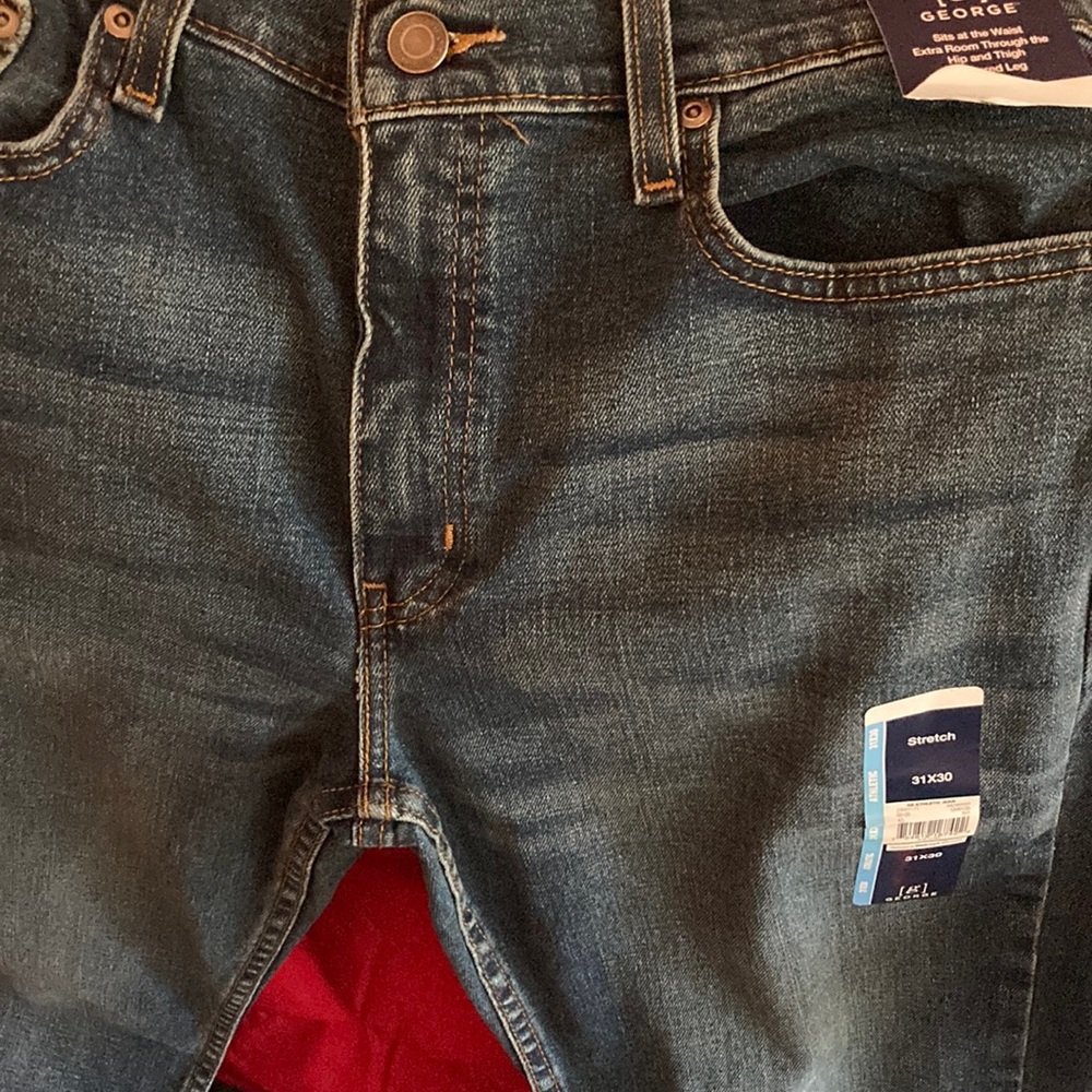 Dark blue jeans 👖